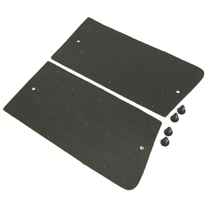 1970 - 72 Cutlass / 442 W-30 Radiator Side Seals NO AC 2-3 Radiator 6pc