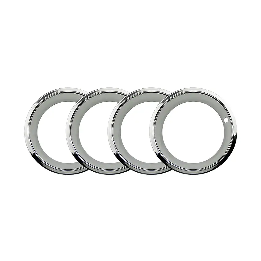 1964-81 GM 14 x 7 x 2.25 Rally Wheel Trim Ring Kit 4pc