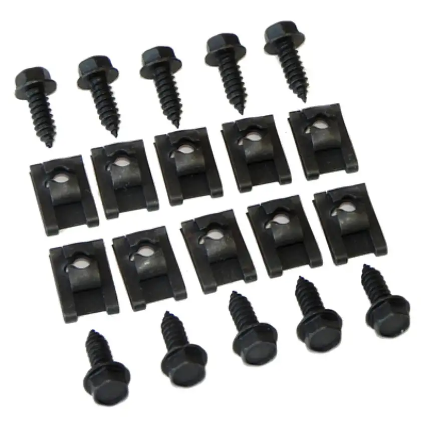 1964-74 Pontiac Inner Fender Clips and Screws #14