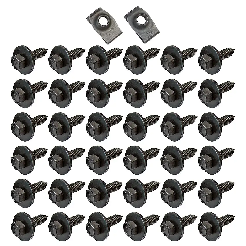 1964-65 Oldsmobile Cutlass Core Support Hardware Kit 38pc