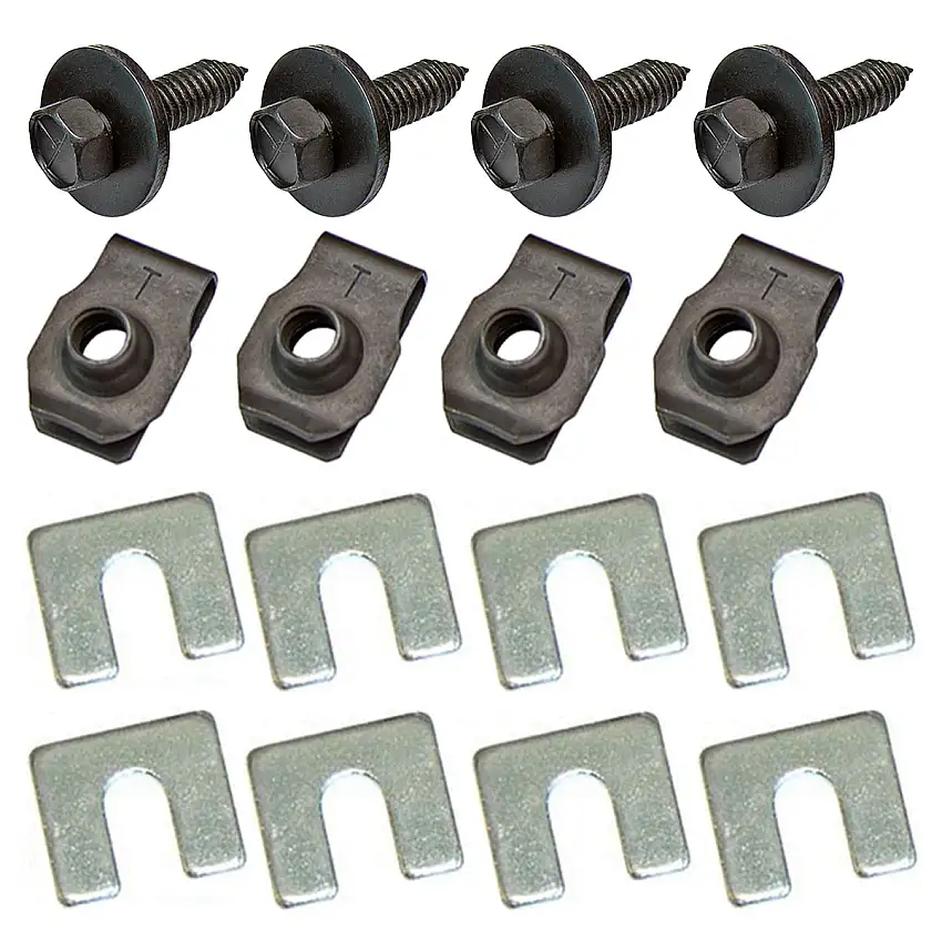 GM Lower Fender Bolt Kit Fender To Lower Cowl 16pc