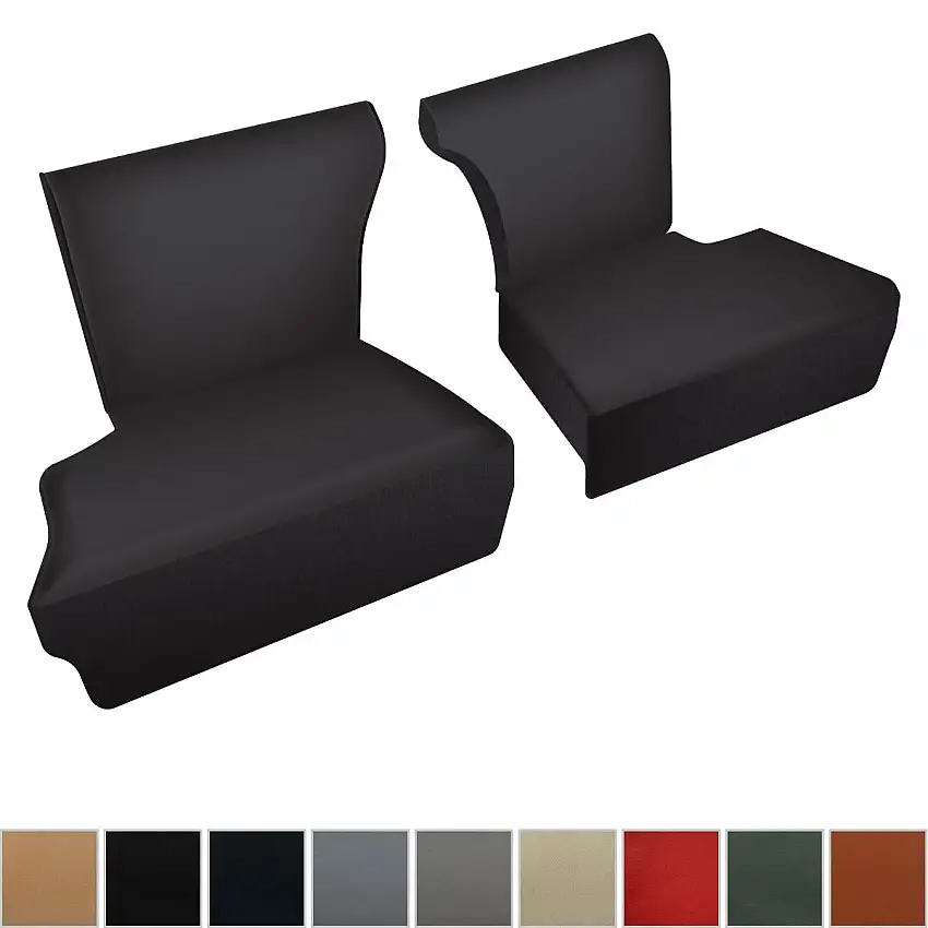 Rear Seat Cover Kit, XK140 DHC