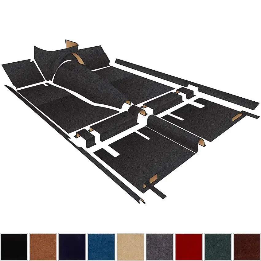 Carpet Set, Jaguar MK I, Automatic