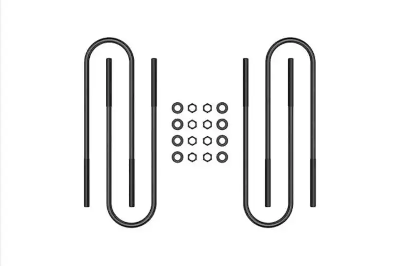 2000-2004 F250, F350 Icon Front Semi Round U-Bolt Kit | 37001