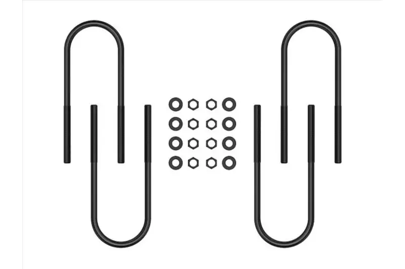 1999-2010 F250, F350 Icon Dually Rear 17 inch U-Bolt Kit | 37022