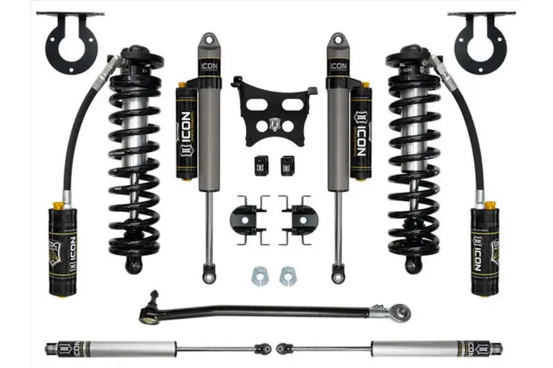 2023 Ford F250 F350 4WD Diesel Icon 2.5-3 inch Stage 4 Coilover Conversion System | K63164