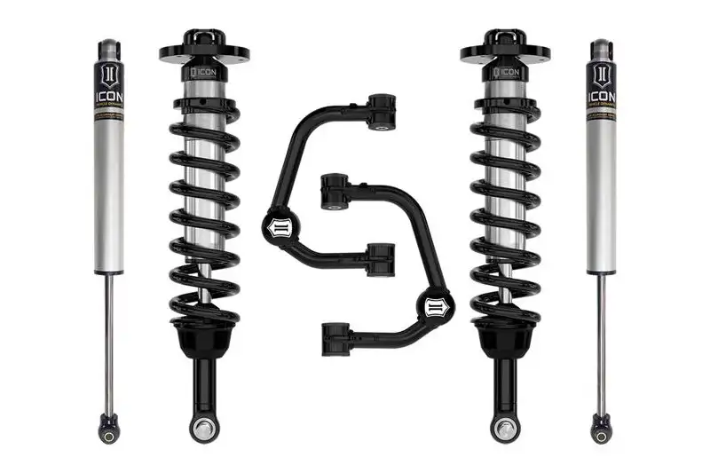 2021-2026 Ford F150 4WD ICON 2.75-3.5 inch Stage 1 Suspension System - Tubular UCAs | K93131T