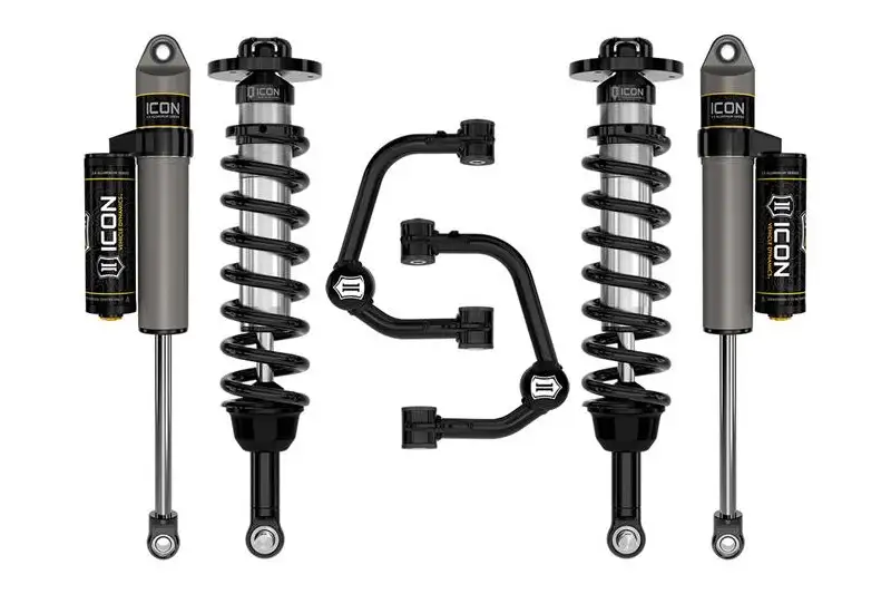 2021-2026 Ford F150 4WD ICON 2.75-3.5 inch Stage 2 Suspension System - Tubular UCAs | K93132T