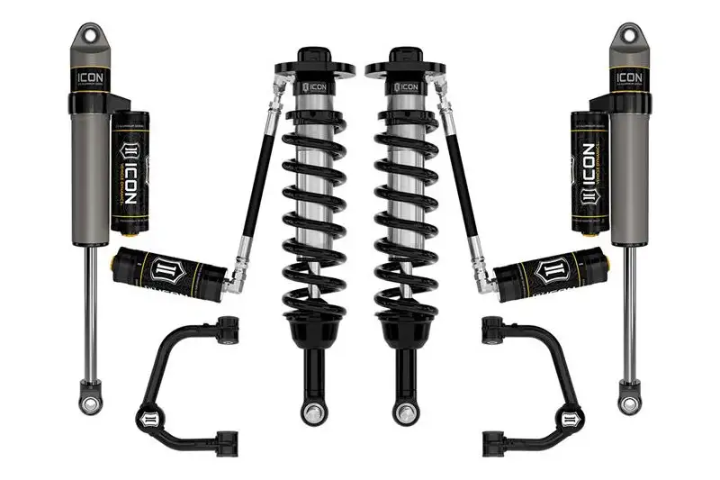 2021-2026 Ford F150 4WD ICON 2.75-3.5 inch Stage 3 Suspension System - Tubular UCAs | K93133T