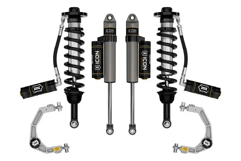 2021-2026 Ford F150 4WD Tremor ICON 2.5-3 inch Stage 3 Suspension System - Billet UCAs | K93163
