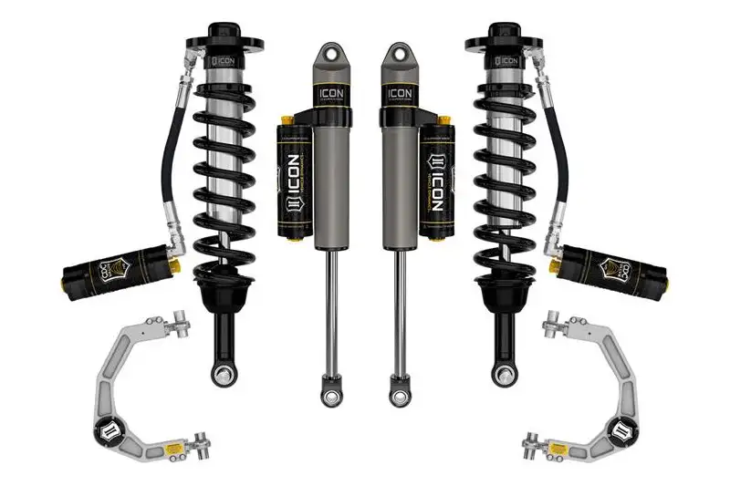 2021-2026 Ford F150 4WD Tremor ICON 2.5-3 inch Stage 4 Suspension System - Billet UCAs | K93164