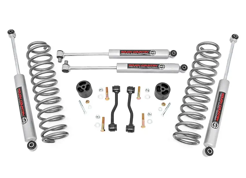 Rough Country 2.5in Suspension Lift Kit with N3 Shocks for 2024 Jeep Gladiator JT 78430
