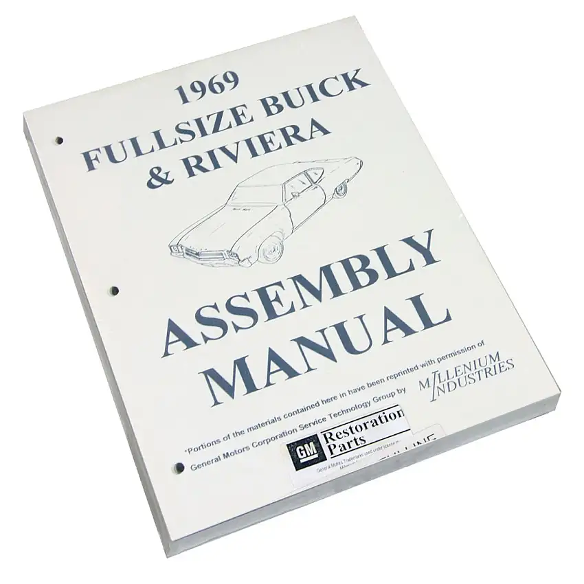 Factory Assembly Manual 1969 Buick Full Size / Riviera