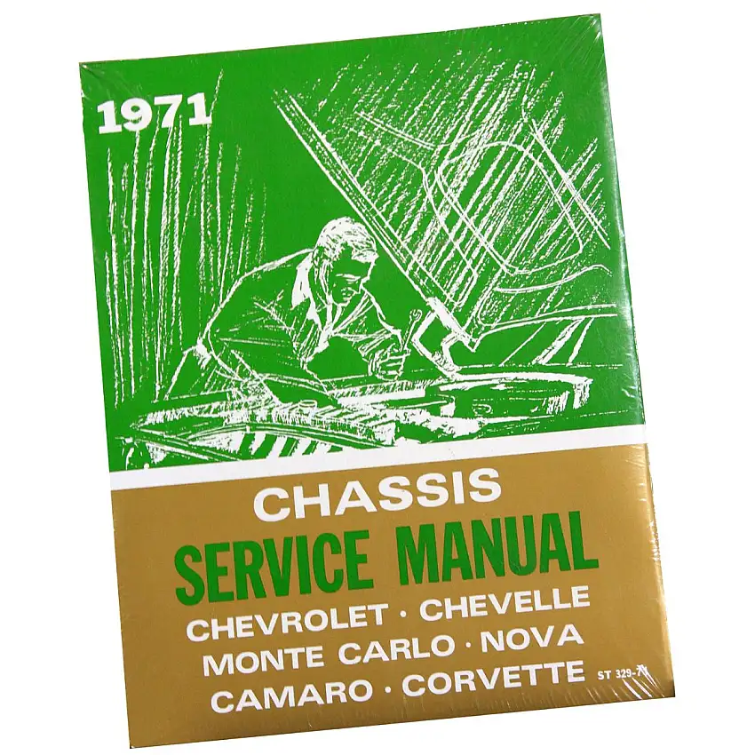 Service Manual - Chevrolet - 1971 Impala/Corvette/Chevelle/Nova/Camaro
