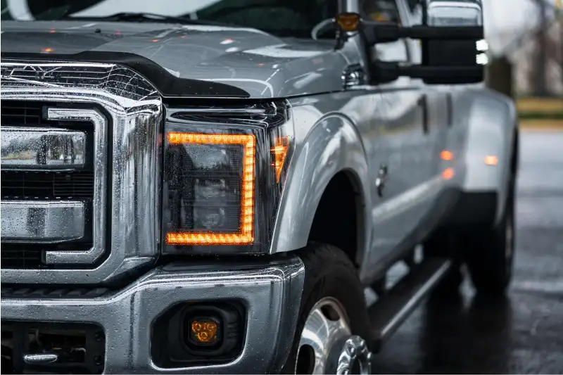 2011-2016 Ford F250 & F350 Morimoto XB LED Headlights Amber DRL | LF505-A-ASM