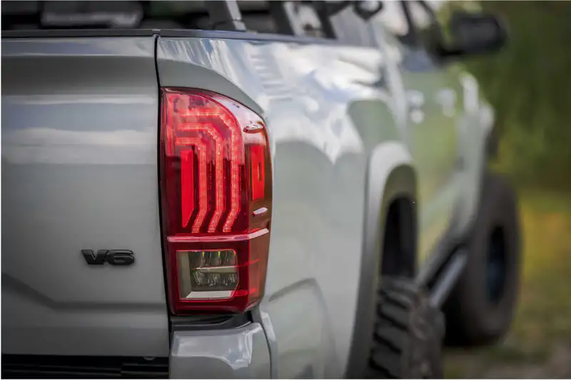 2016-2023 Toyota Tacoma Morimoto XB LED Tail Lights - Red Lens | LF703.2
