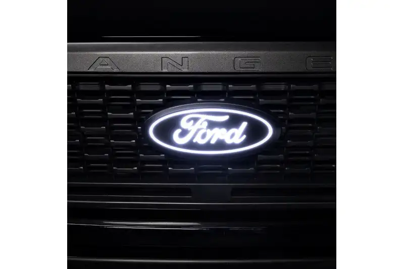 2020-2022 Super Duty Putco Luminix White LED Light Up Grille Emblem with Camera | 92802