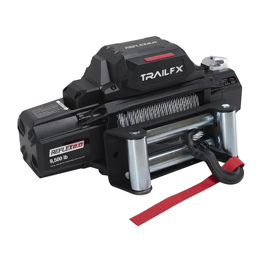 TrailFX Reflex2.0 9500 lb Winch; Steel Rope WR295B