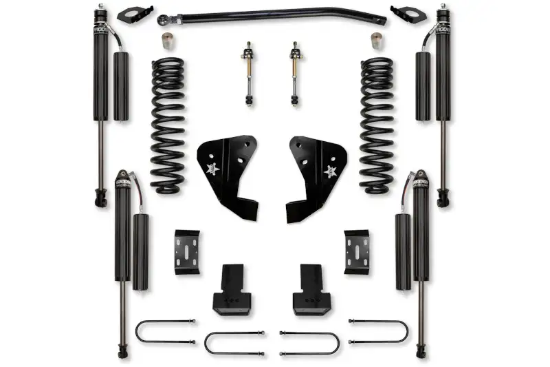 2011-2016 Ford F250 & F350 4WD Rock Krawler 3.5 inch Adventure Series Lift System RR Shocks | F2AS3504-RR
