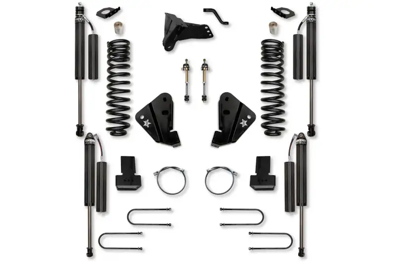 2017-2022 Ford F250 & F350 4WD Rock Krawler 3.5 inch Adventure Series Suspension System RR Shocks | F2AS3505-RR