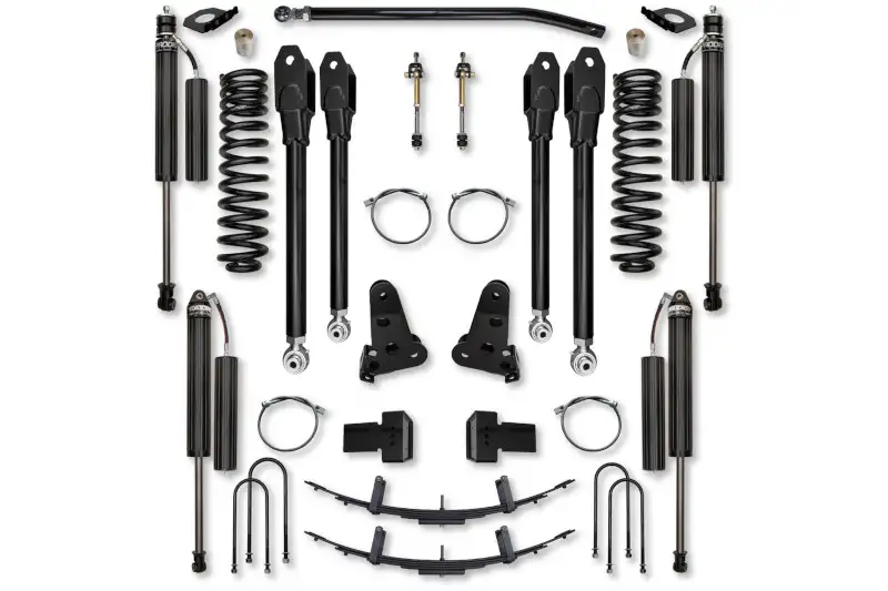 2011-2016 Ford F250 & F350 4WD Rock Krawler 4 inch X-Factor Series Suspension System RR Shocks | F2XF4004-RR