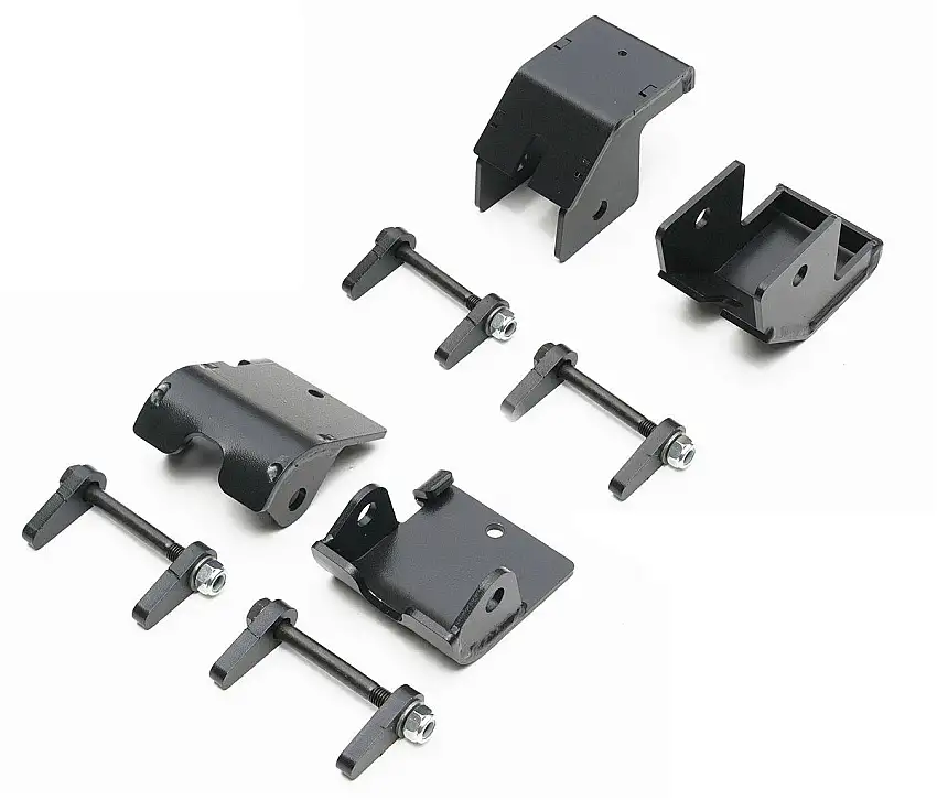 Rock Hard 4X4 Front & Rear Lower Control Arm Skid Plates for 18-24 Jeep Wrangler JL, JLU RH-90515