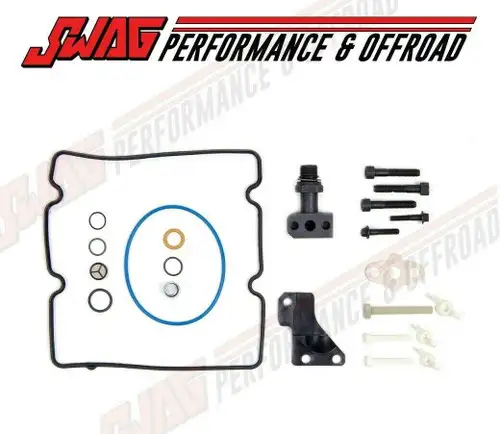 Swag STC HPOP Fitting Upgrade Kit IPR Screen for Ford 6.0L Powerstroke Diesel