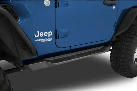 BESTOP Granite Series Rock Rail for 18-25 Jeep Wrangler JL 2 Door 4497001