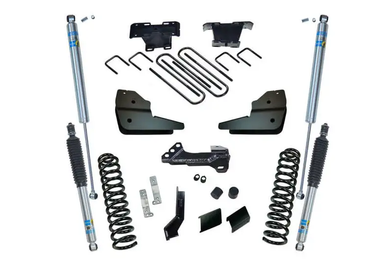 2023-2026 Ford F250 & F350 4WD Diesel SuperLift 4 inch Lift Kit with Bilstein Shocks | K1028B