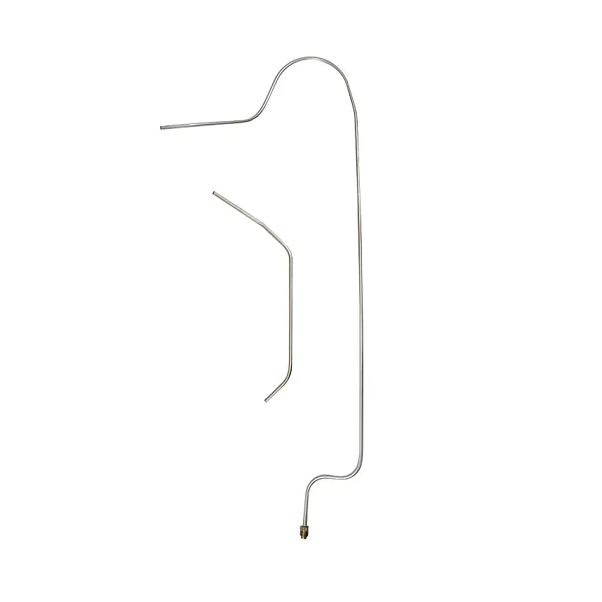 1953-54 Pontiac Star Chief/Chieftain Inline 8CYL Vacuum to Wiper Motor Lines 2pc, Stainless