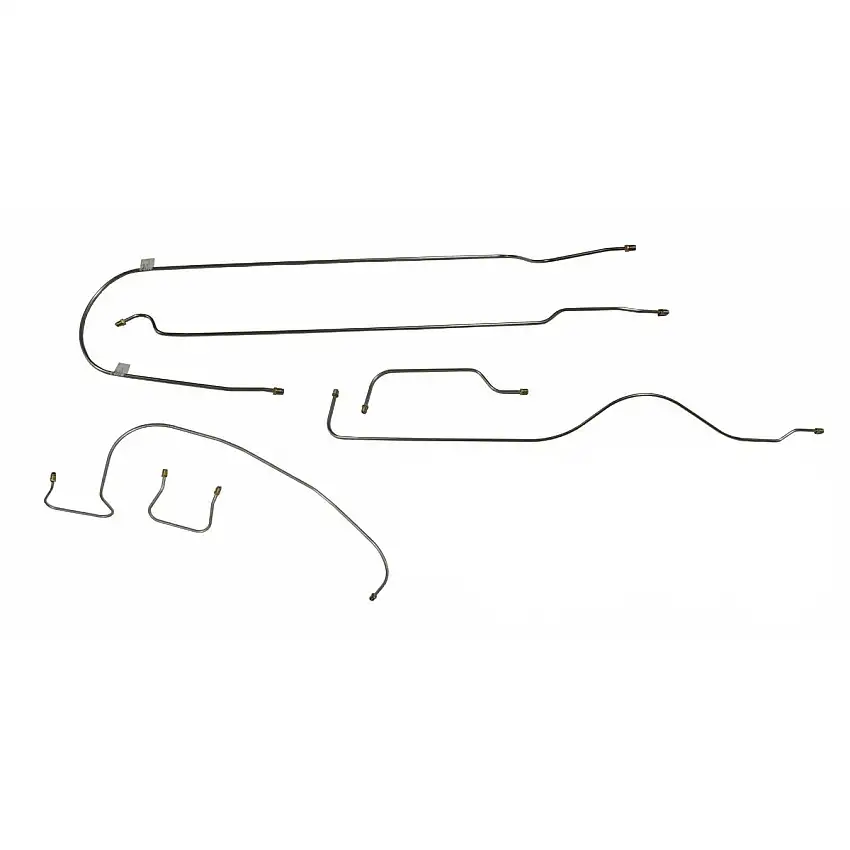 1937 Packard 1507 Complete Brake Line Kit 6pc, Stainless