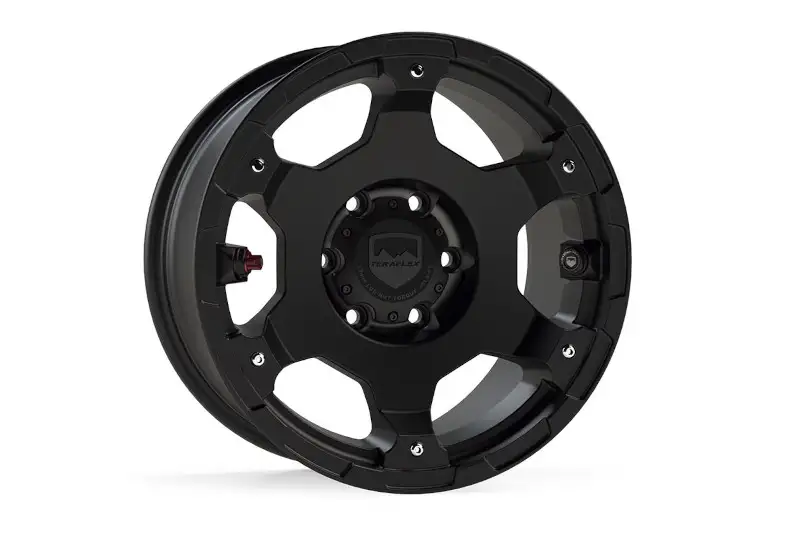 Toyota/Ford 6x139mm TeraFlex 17x8.5 inch Nomad Off-Road Metallic Black 0mm Offset Wheel | 1056060