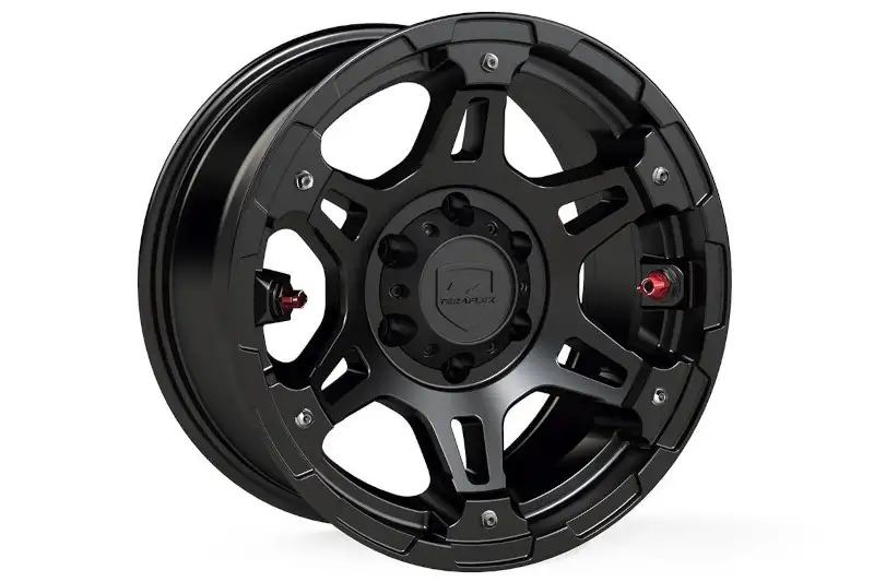 Toyota/Ford 6x139mm TeraFlex 17x8.5 inch Nomad Split Spoke Metallic Black -12mm Offset Wheel | 1058049