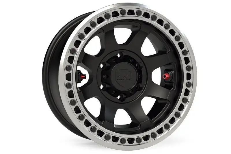 Toyota/Ford 6x139mm TeraFlex 17x9 inch Olympus Beadlock Metallic Black -25mm Offset Wheel | 1059029