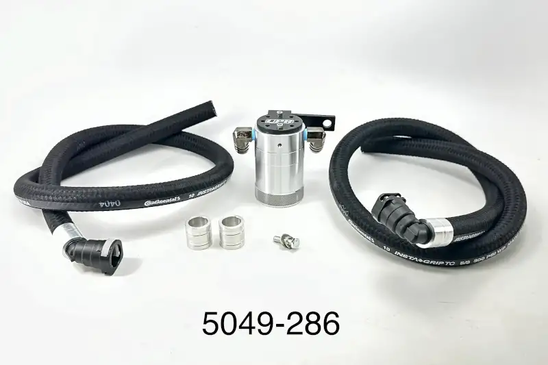 2021-2026 Ford F150 3.5L/2.7L/5.0L UPR Plug-N-Play Oil Catch Can Separator (Silver) | 5049-286