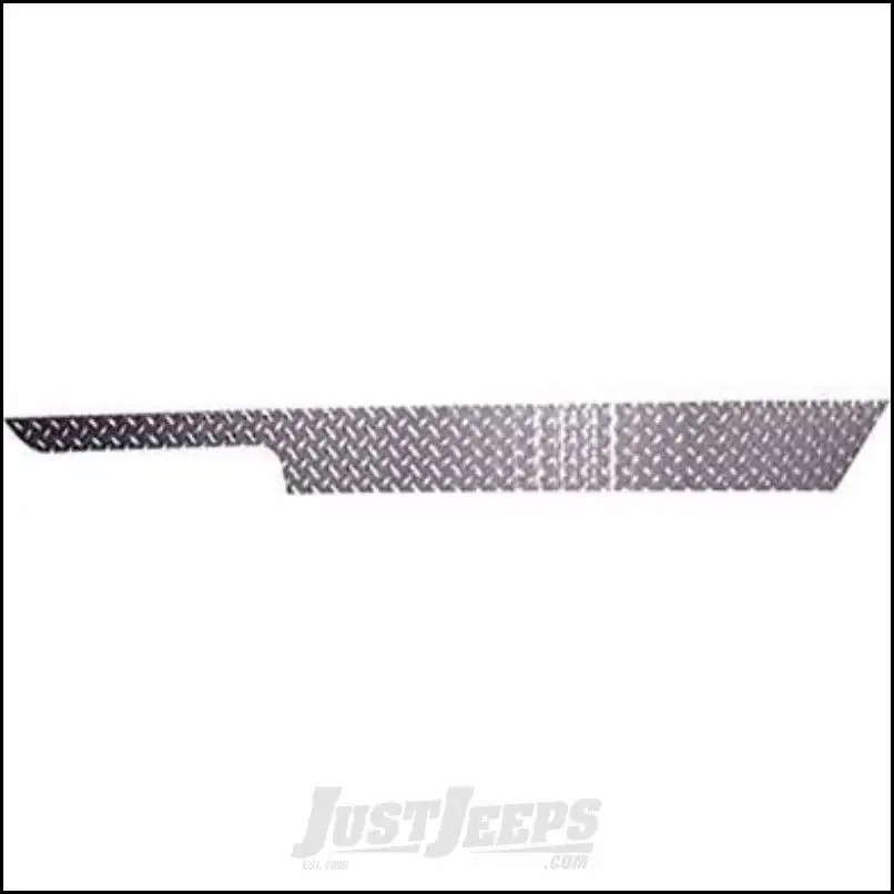 Warrior Products Sideplates with Lip Under Body Tub For 1955-71 Jeep CJ5 905UPC