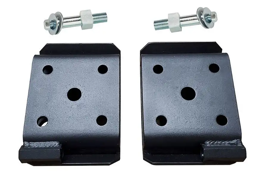 Warrior Products U-BOLT SKID PLATES (W/ YJ SPRINGS) for 82-86 CJ7 & CJ8 (with YJ Springs) 1747-