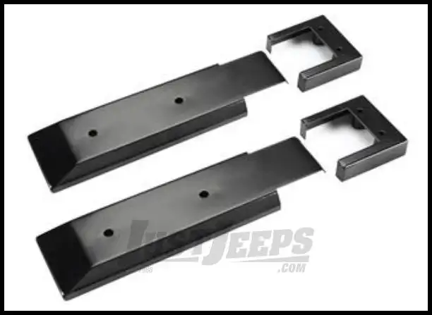 Warrior Products Tailgate Hinge Covers For 2007-14 Jeep Wrangler JK 2 Door & Unlimited 4 Door Models 2200