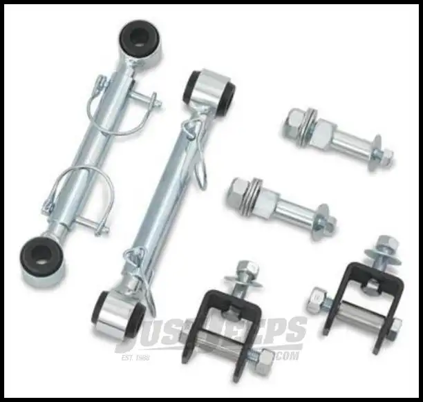 Warrior Products Sway Bar Disconnects For 2007-14 Jeep Wrangler JK 2 Door & Unlimited 4 Door Models 83085