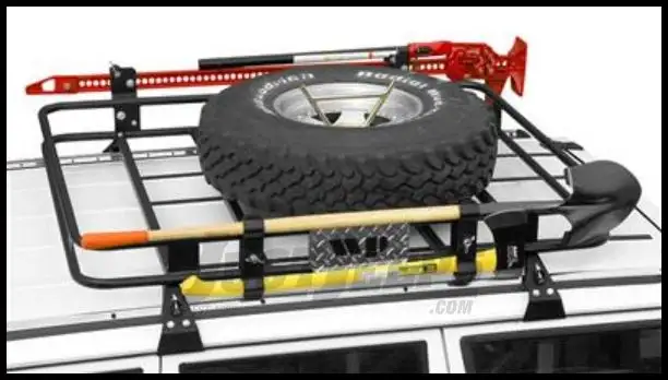 Warrior Products Safari Roof Rack for XJ Cherokee For 1984-01 Jeep Cherokee XJ 835
