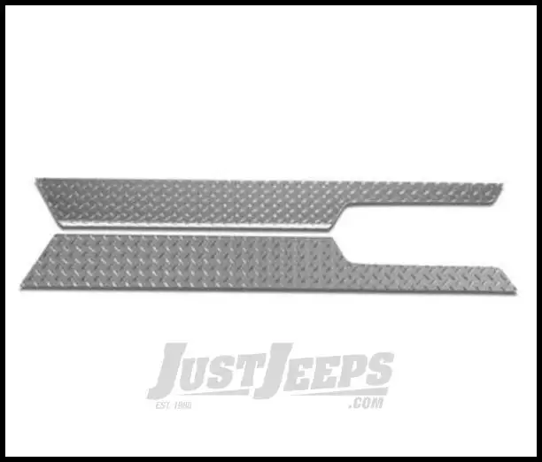 Warrior Products Rocker Panel Sideplates For 1945-55 Jeep CJ2 & Jeep CJ3 912