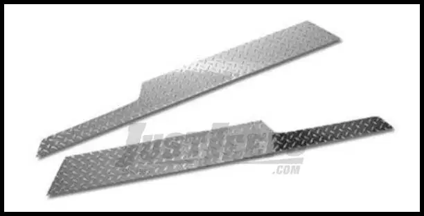 Warrior Products Rocker Panel Sideplates For 2004-06 Jeep Wrangler TLJ Unlimited Models 919UX