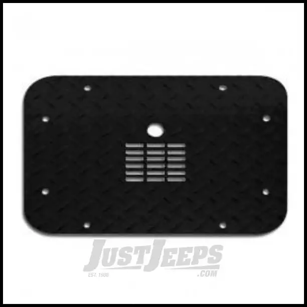 Warrior Products Tailgate Cover For 2007-14 Jeep Wrangler JK 2 Door & Unlimited 4 Door Models 920D-3PC