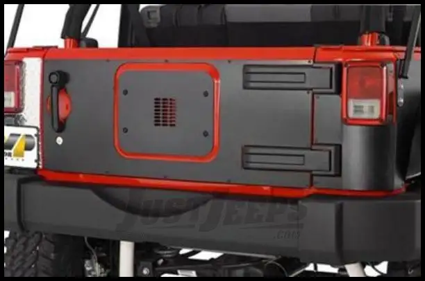 Warrior Products Tailgate Cover For 2007-18 Jeep Wrangler JK 2 Door & Unlimited 4 Door Models 920DPC