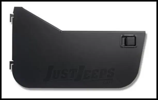Warrior Products Steel Half Doors with Slider Paddle Handles In Smooth Black For 1955-75 Jeep CJ5 S902DOOR