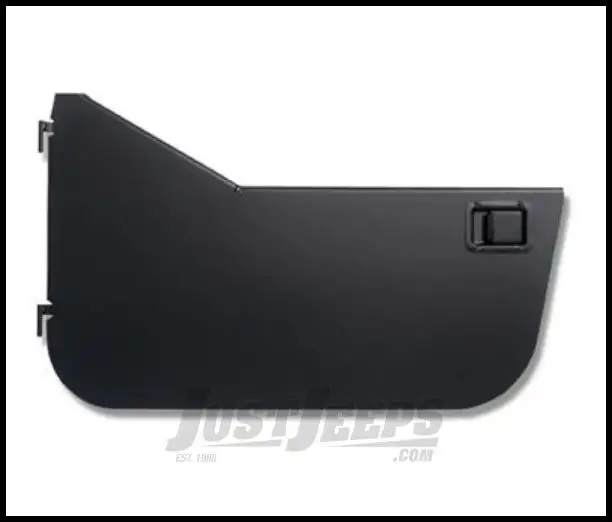 Warrior Products Steel Half Doors with Slider Paddle Handles In Smooth Black For 1976-79 Jeep CJ7 S904DOOR