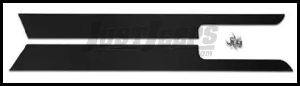 Warrior Products Rocker Panel Sideplates For 1981-86 Jeep CJ8 Scrambler S913BU