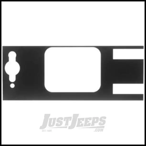 Warrior Products Tailgate Cover For 2007-14 Jeep Wrangler JK 2 Door & Unlimited 4 Door Models S920D-4