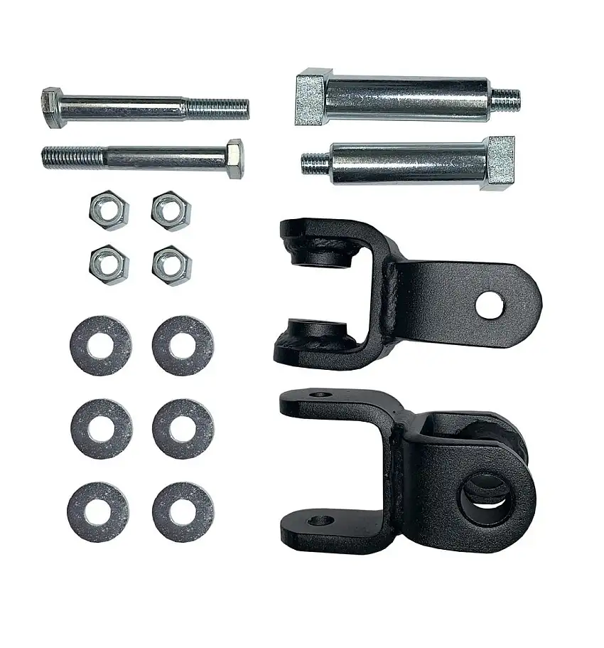 Warrior Products Universal Tow Bar D-Ring Adapter Brackets For 3/4″ Pins 865