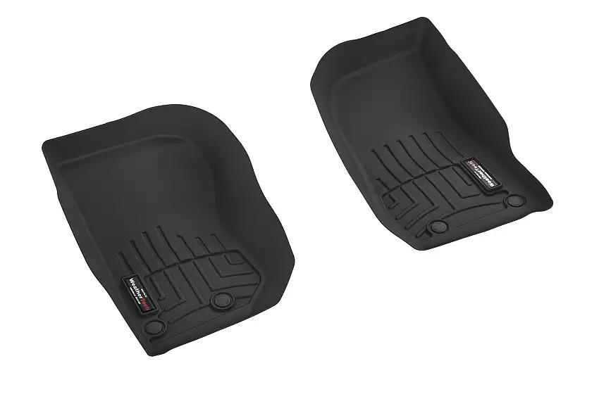 WeatherTech DigitalFit Front Floor Liner In Black For 2014-18 Jeep Wrangler JK 2 Door & Unlimited 4 Door Models 445731
